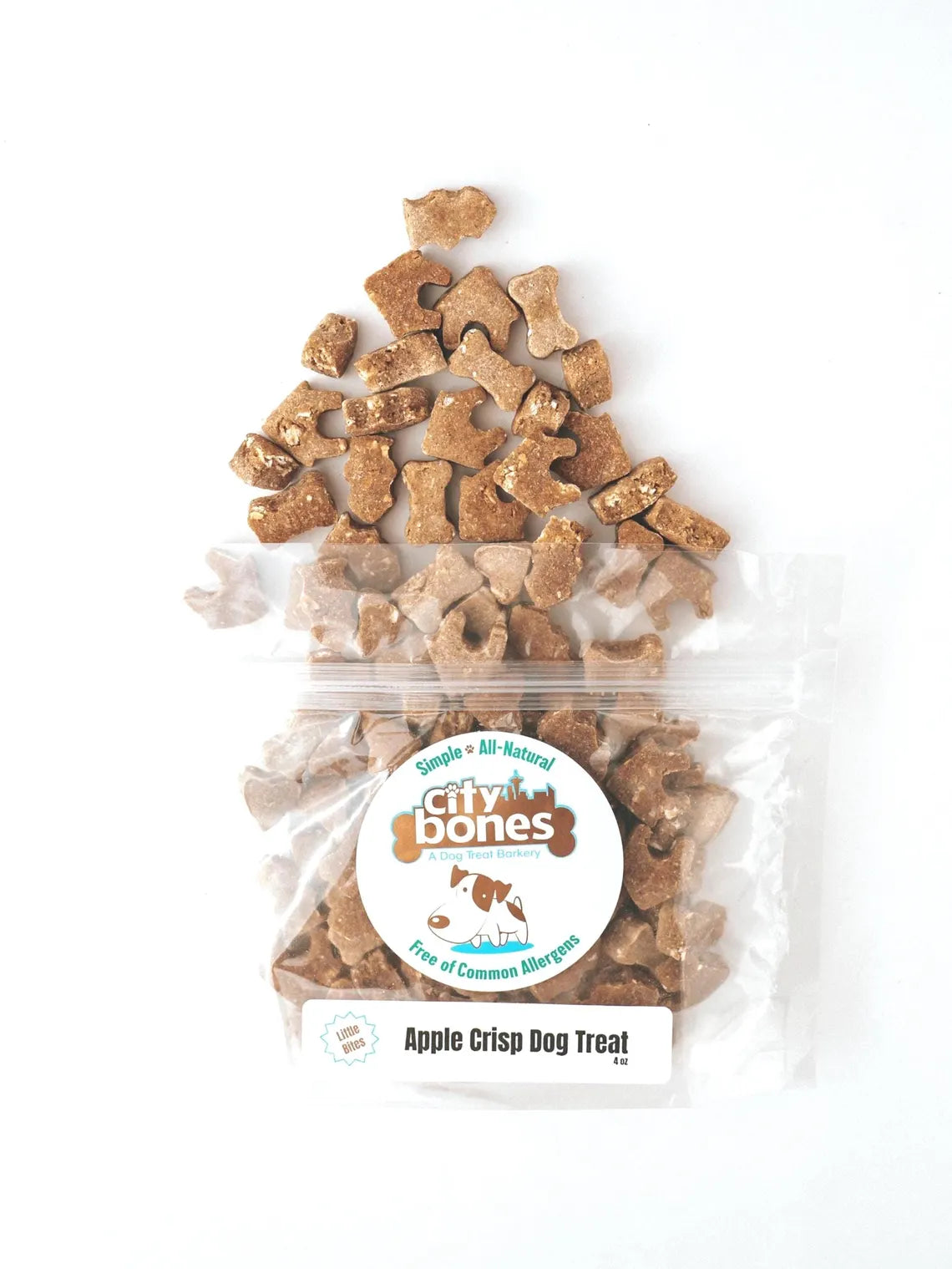 Apple Crisp Dog Treats - Little Bites