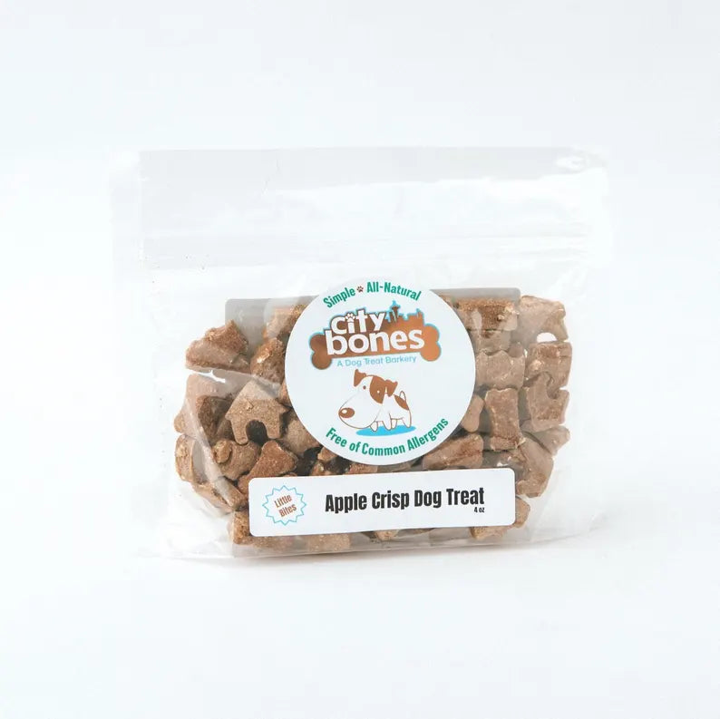Apple Crisp Dog Treats - Little Bites