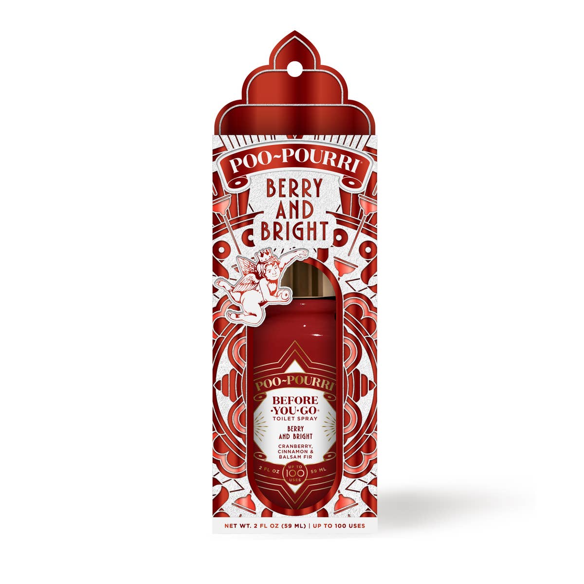 Berry and Bright 2oz Poo~Pourri Seasonal Scent