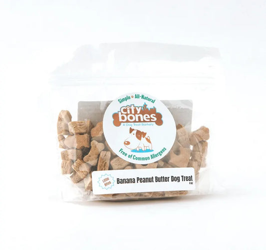 Banana Peanut Butter - Little Bites - Dog Treat