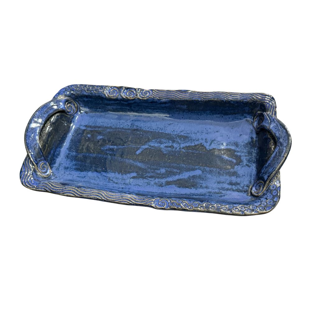 Blue Serving Platter