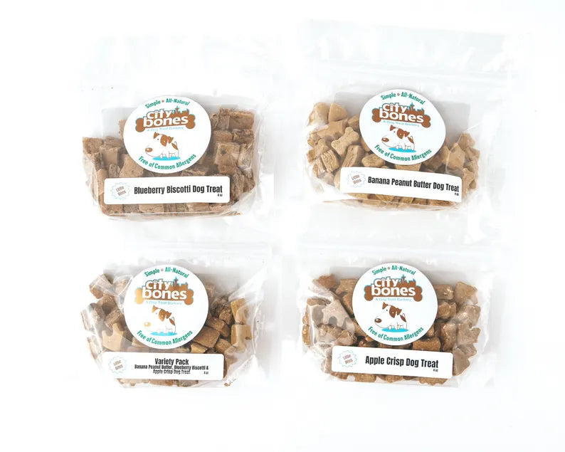 Banana Peanut Butter - Little Bites - Dog Treat