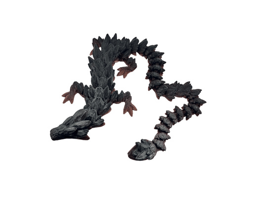 3D Printed Dragon - Wingless - Medium