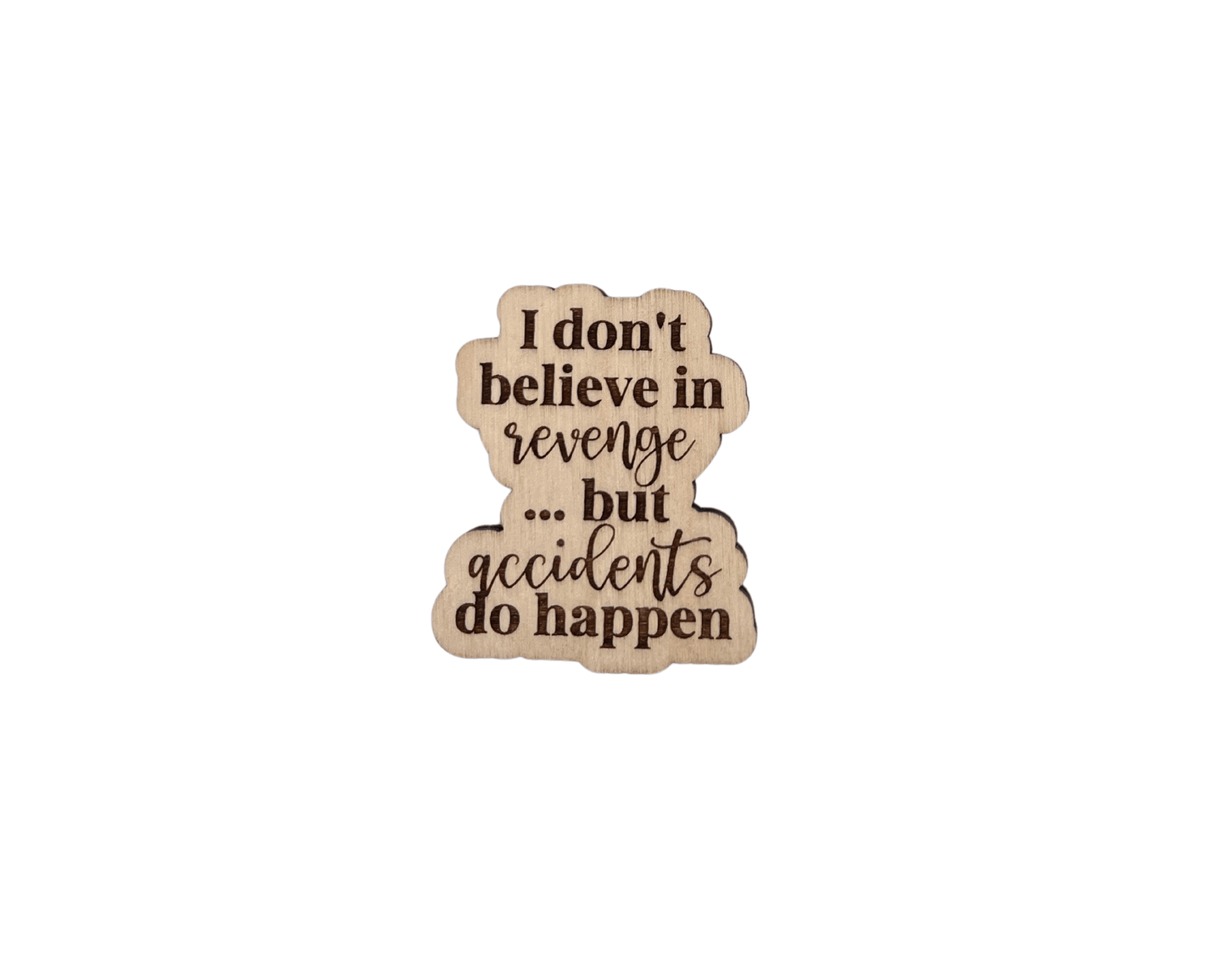 Snarky Wooden Magnets