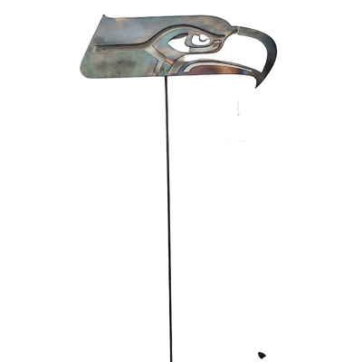 Seahawks Metal Yard Stake