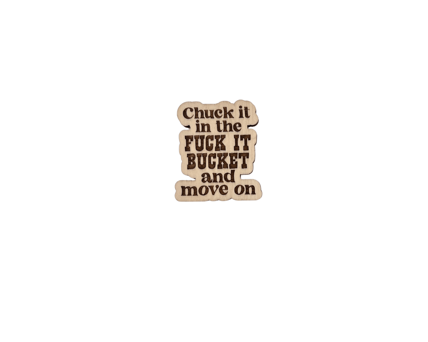 Snarky Wooden Magnets