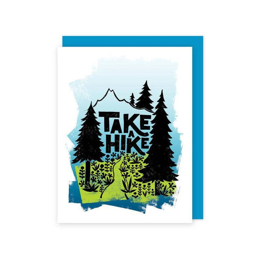Take a Hike Greeting Card
