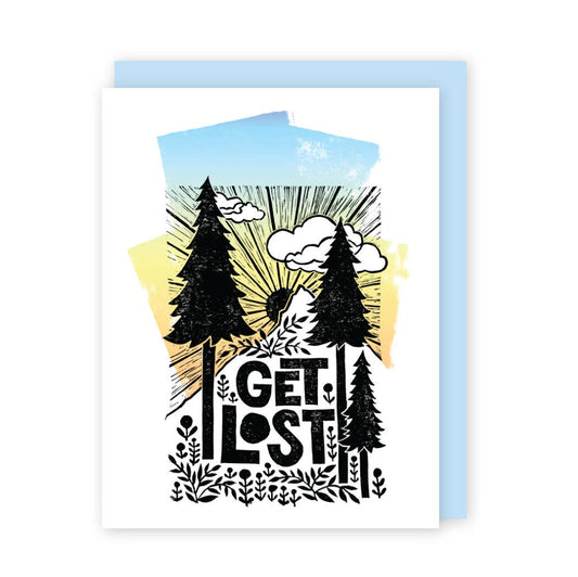 Get Lost Greeting Card