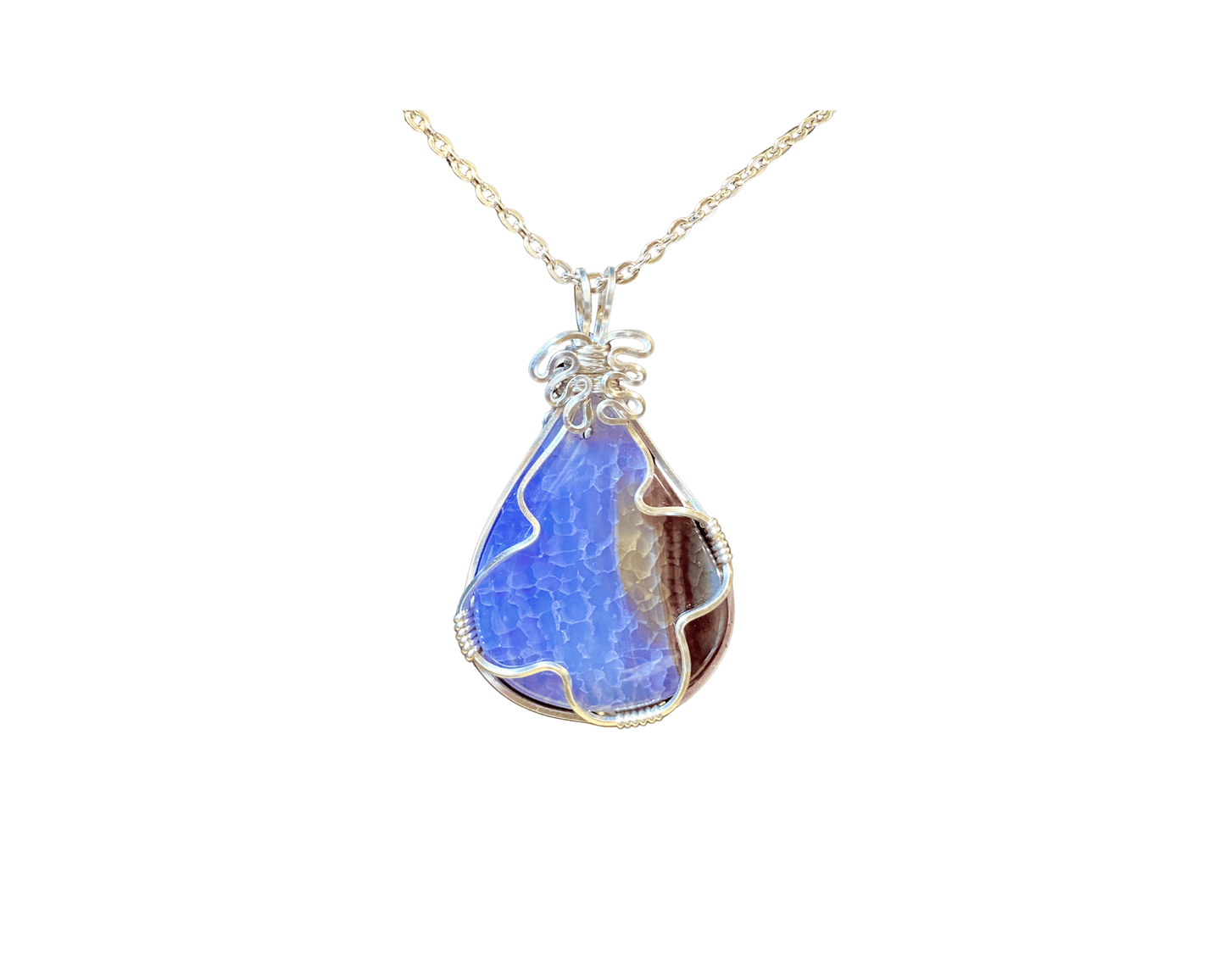 Handcrafted Wire Wrapped Gemstone Pendants