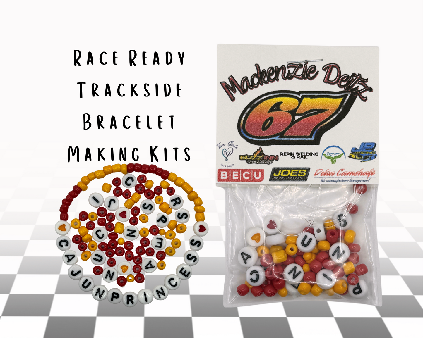 Trackside Raceday Bracelet Making Kits