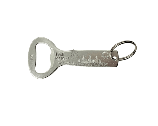 Lake Martha / Lake Howard Metal Stamped Bottle Openers