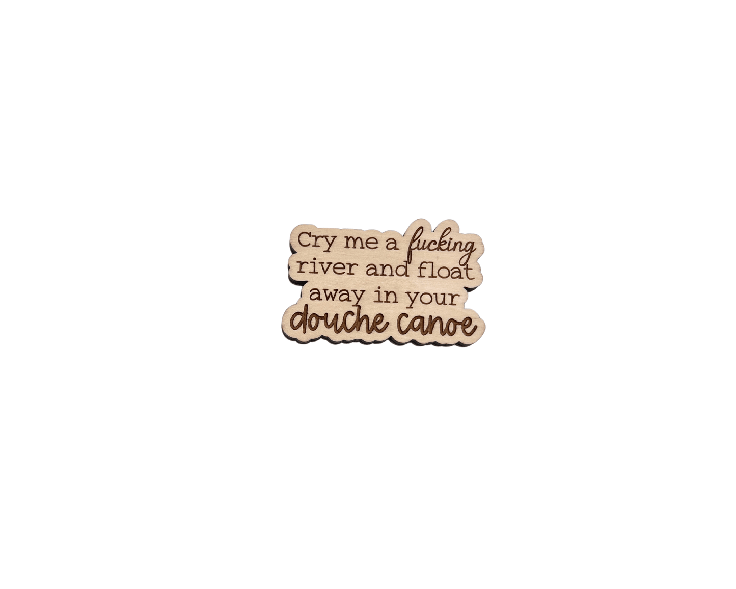 Snarky Wooden Magnets